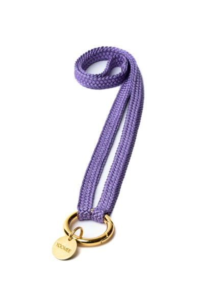 Schlüsselband Yoomee Keychain Fatima Purple Gold