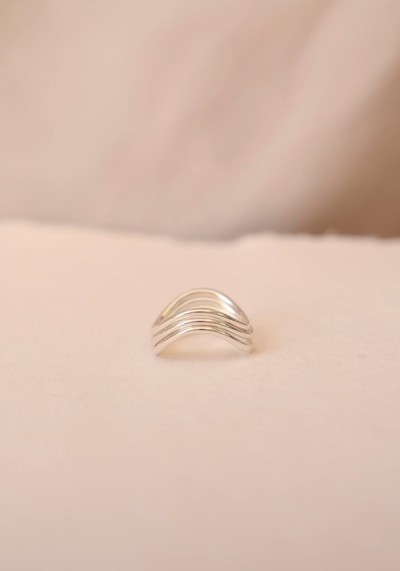 Ring Wild Fawn Flow Silver