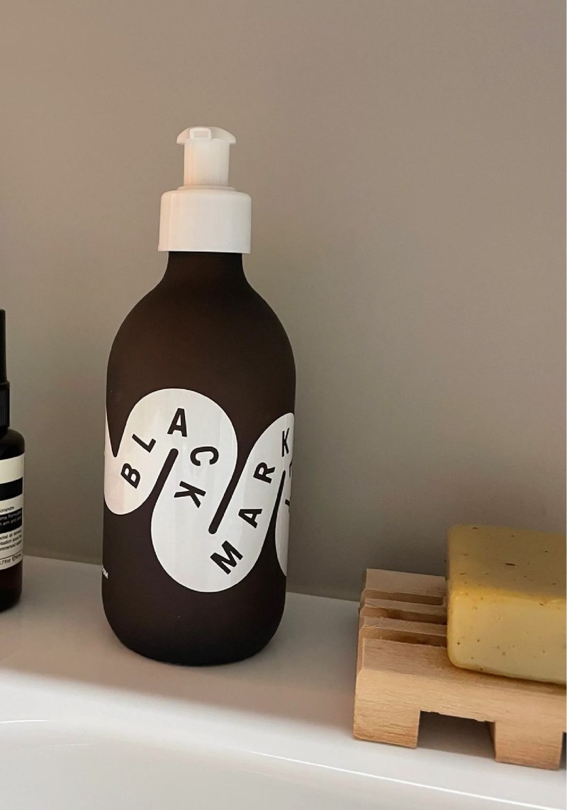 Refillable Bottle Blackmarket Amber