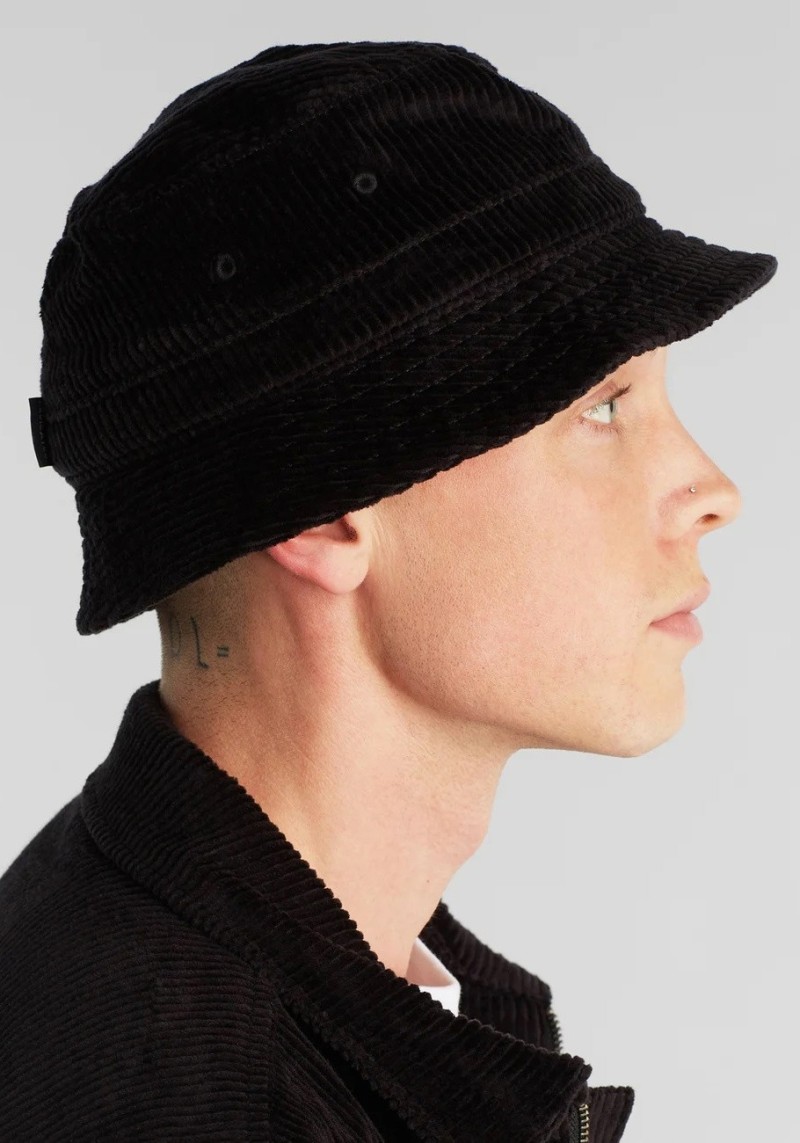 Bucket Hat Dedicated Corduroy Black
