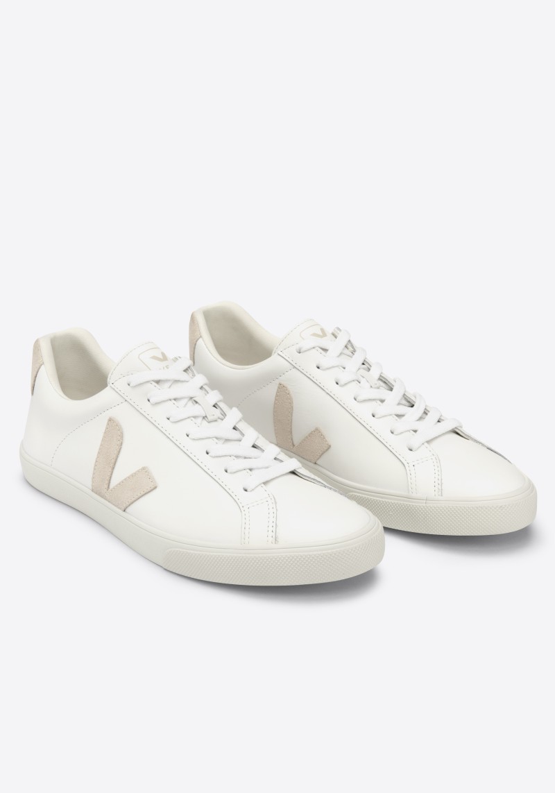 Veja - Sneaker Esplar Logo Leather Extra White Sable