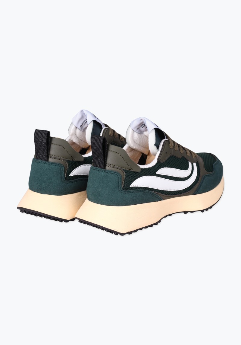 Genesis - Sneaker G-Marathon Green/Offwhite - vegan