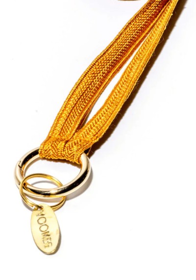 Mini-Schlüsselband Yoomee Keychain Fatima Sunny Sand Gold