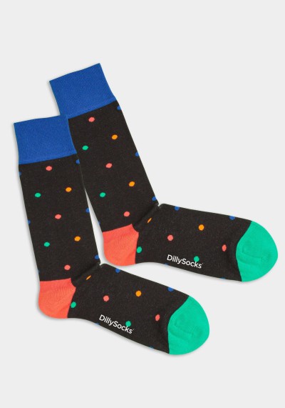 Socken Neon Dots