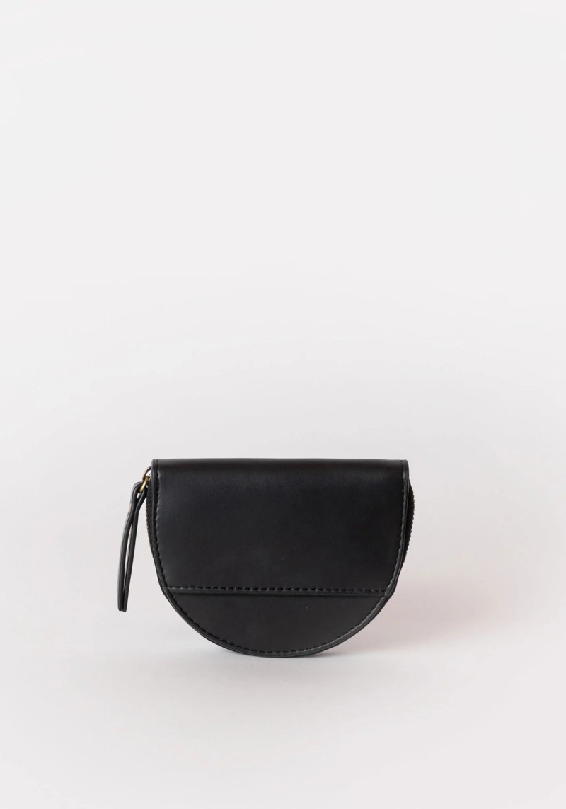 Portemonnaie Laura Coin Purse Black Apple Leather