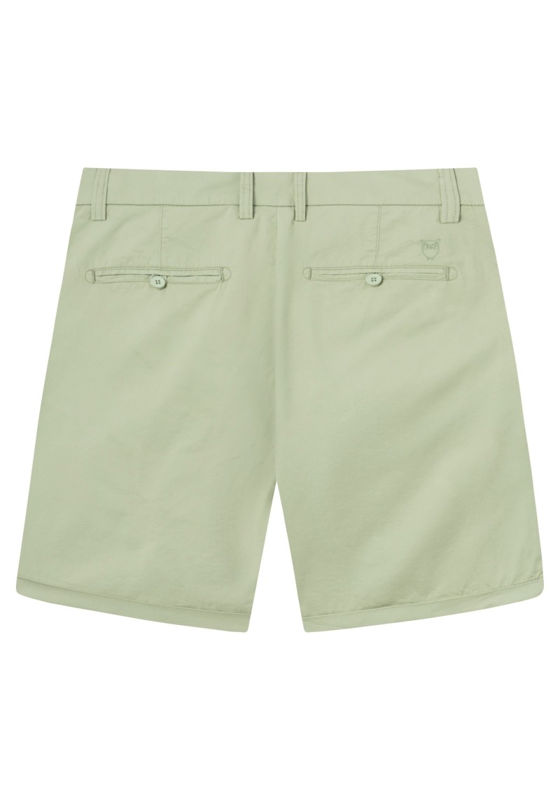 Knowledge Cotton Apparel - Chino-Shorts Chuck Regular Poplin Swamp