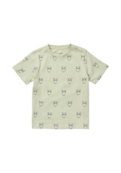 Kinder-T-Shirt Owl AOP Swamp