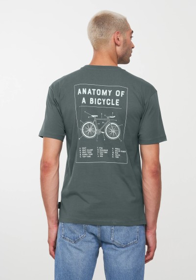 T-Shirt Aposeris Bicycle Eukalyptus