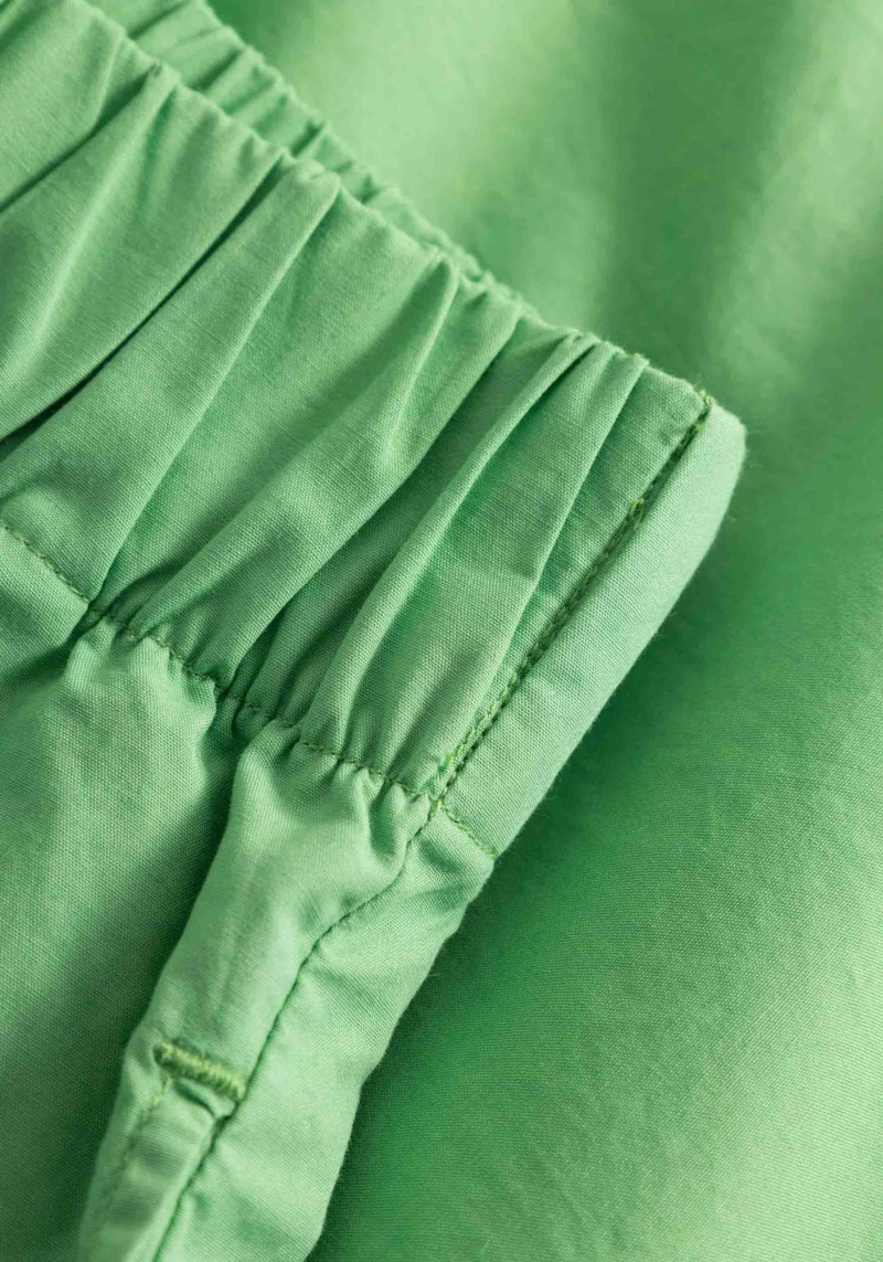 Knowledge Cotton Apparel - Shorts Poplin Vibrant Green