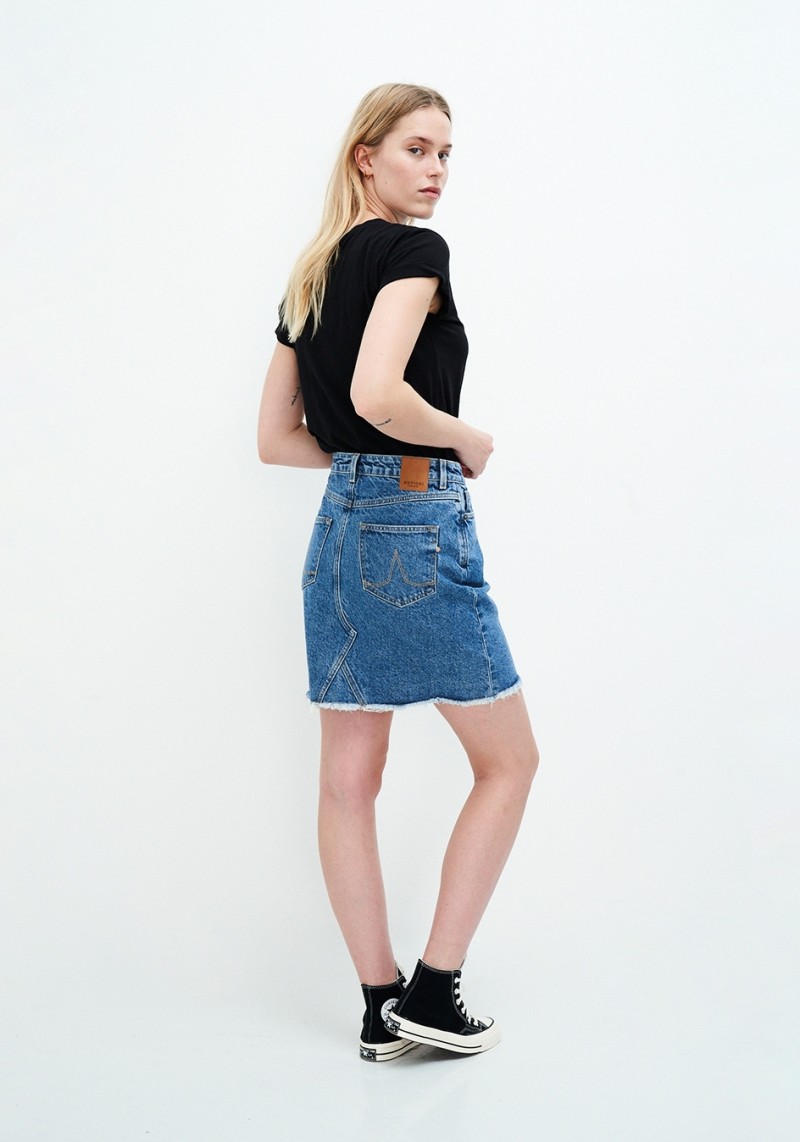 Jeans-Rock Dani Skirt Vintage Blue