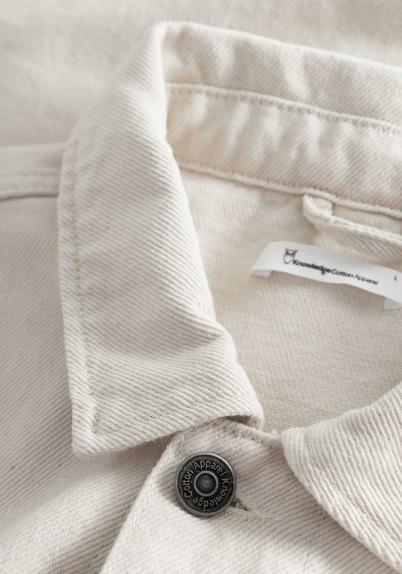 Knowledge Cotton Apparel - Overshirt Heavy Twill Raw Cotton