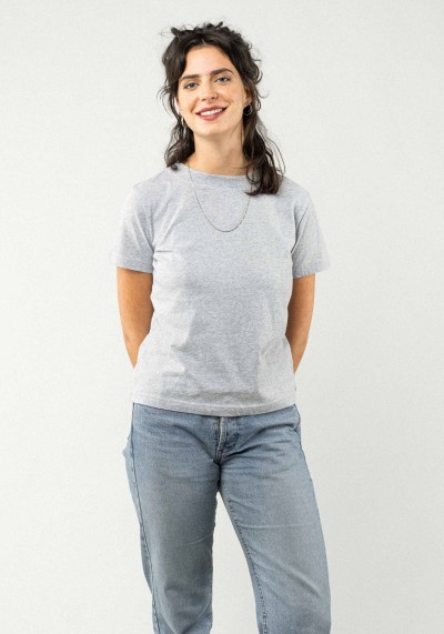 T-Shirt Khira Grau-Melange