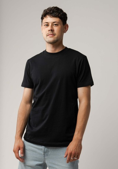T-Shirt Avan Schwarz