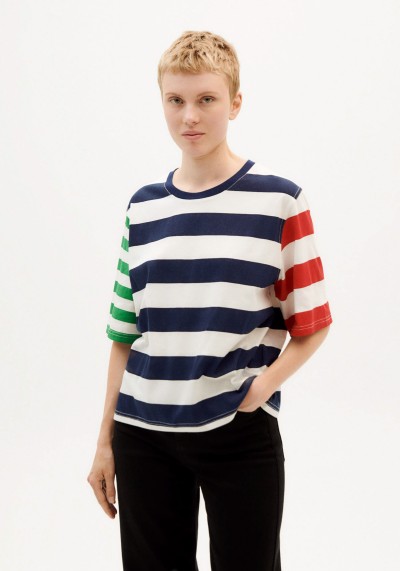 T-Shirt Yes Stripes Multicolor