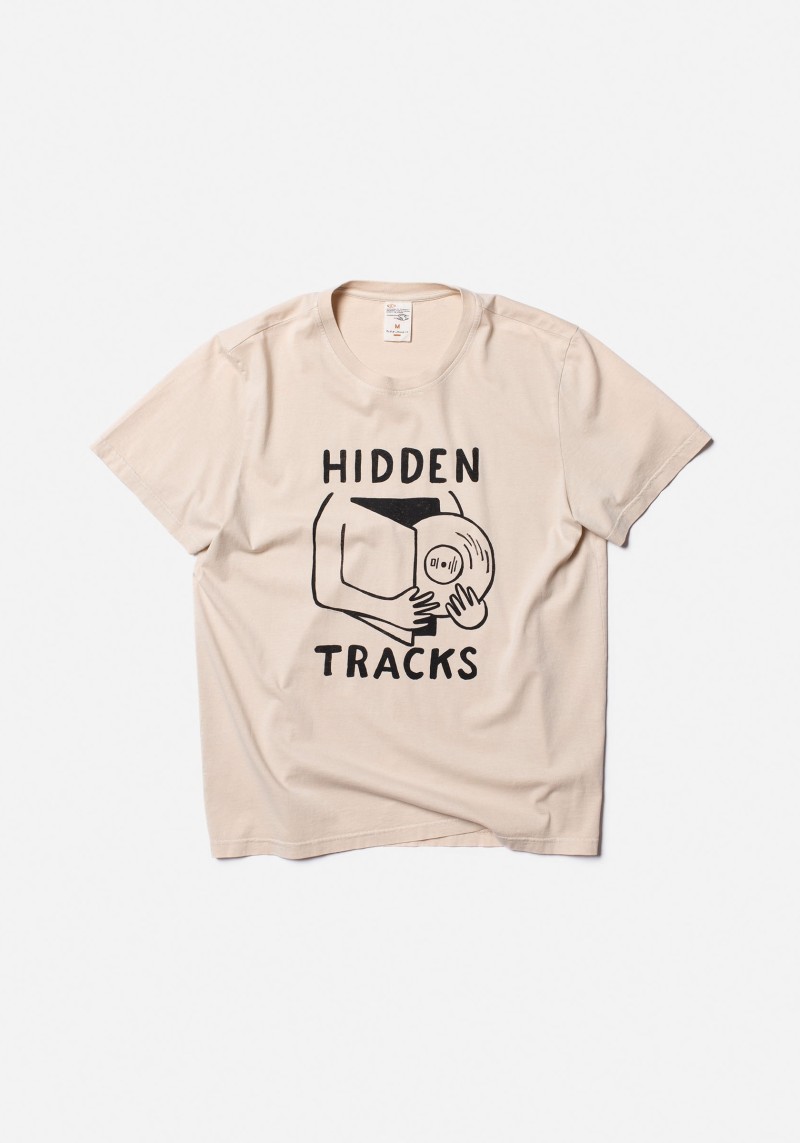 T-Shirt Roy Hidden Tracks Cream
