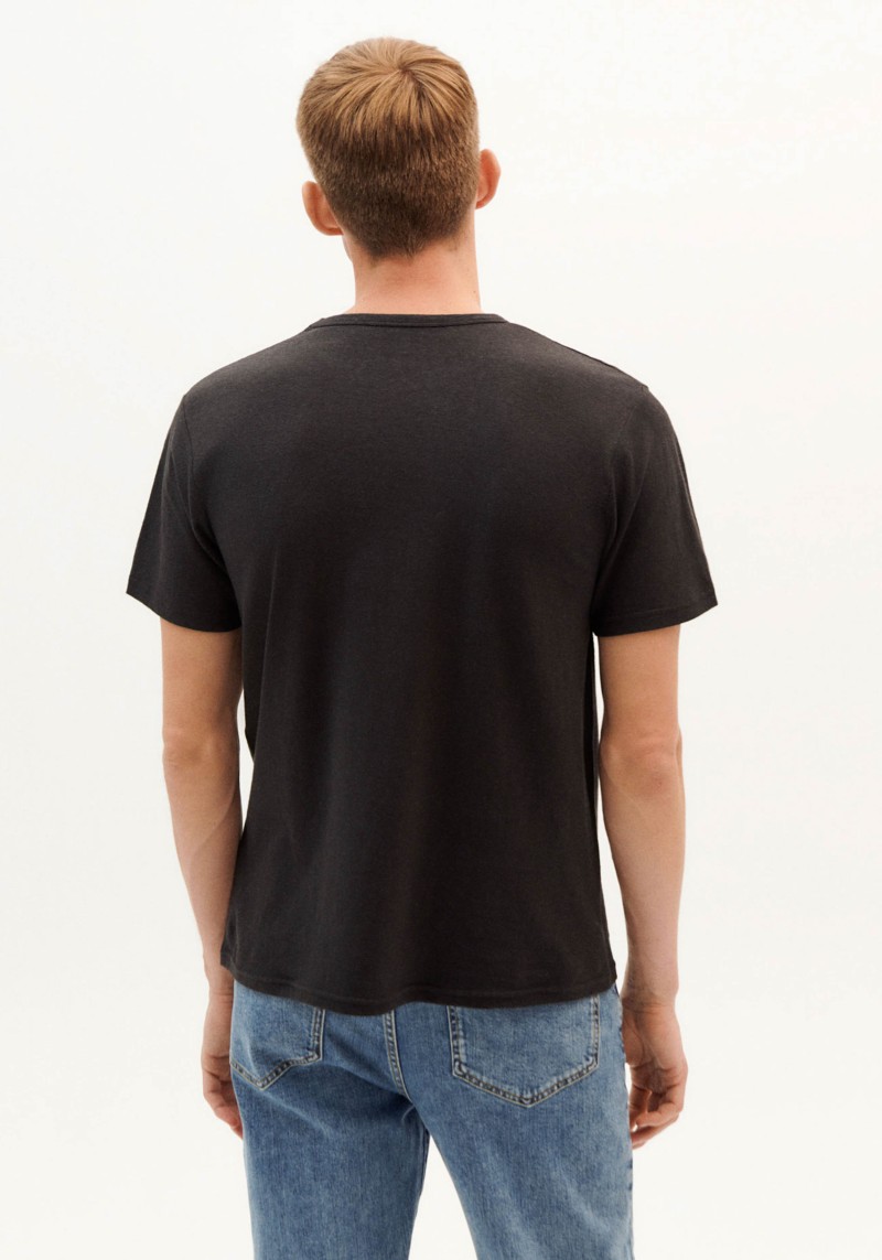 Thinking Mu - T-Shirt Basic Hemp Black