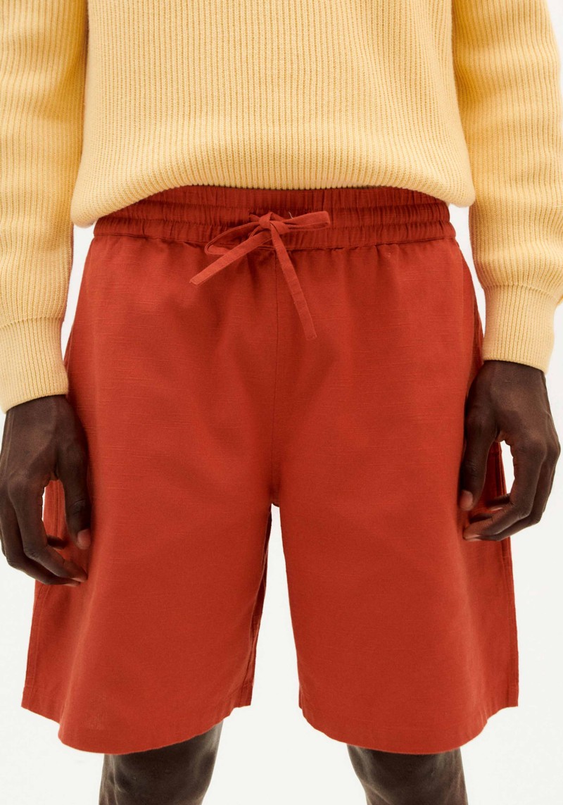 Thinking Mu - Shorts Henry Crimson