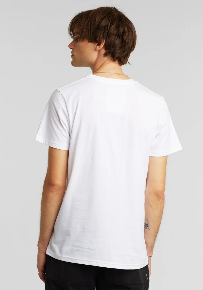 Dedicated - T-Shirt Stockholm Phoney Date White