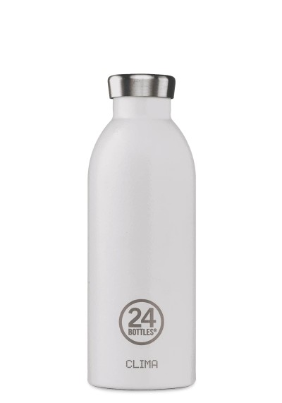 Thermosflasche 24Bottles Clima 500ml Arctic White