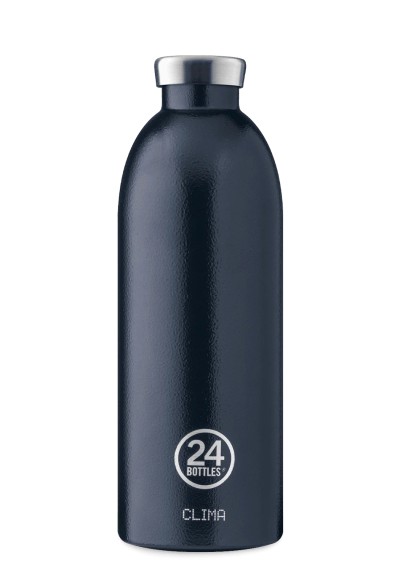 Thermosflasche 24Bottles Clima 850ml Rustic Deep Blue