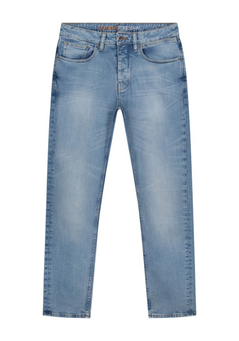 Herren-Jeans Jim Regular Slim Bright Blue