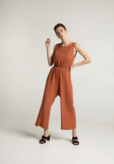 Overall Jumpsuit Staine...