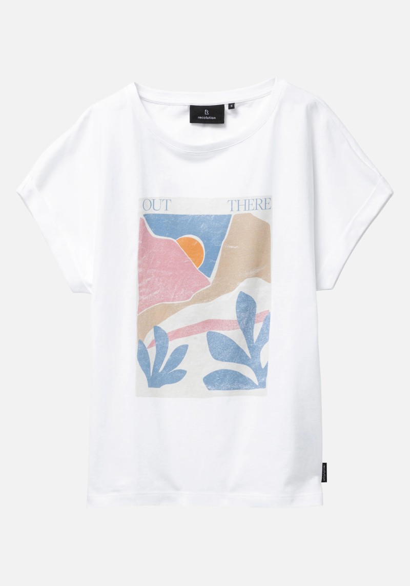 T-Shirt Cayenne Out There White