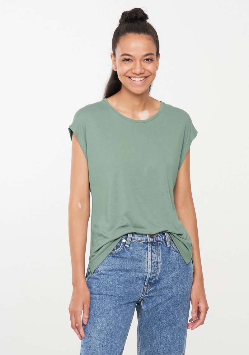 T-Shirt Mithila Leaf Green