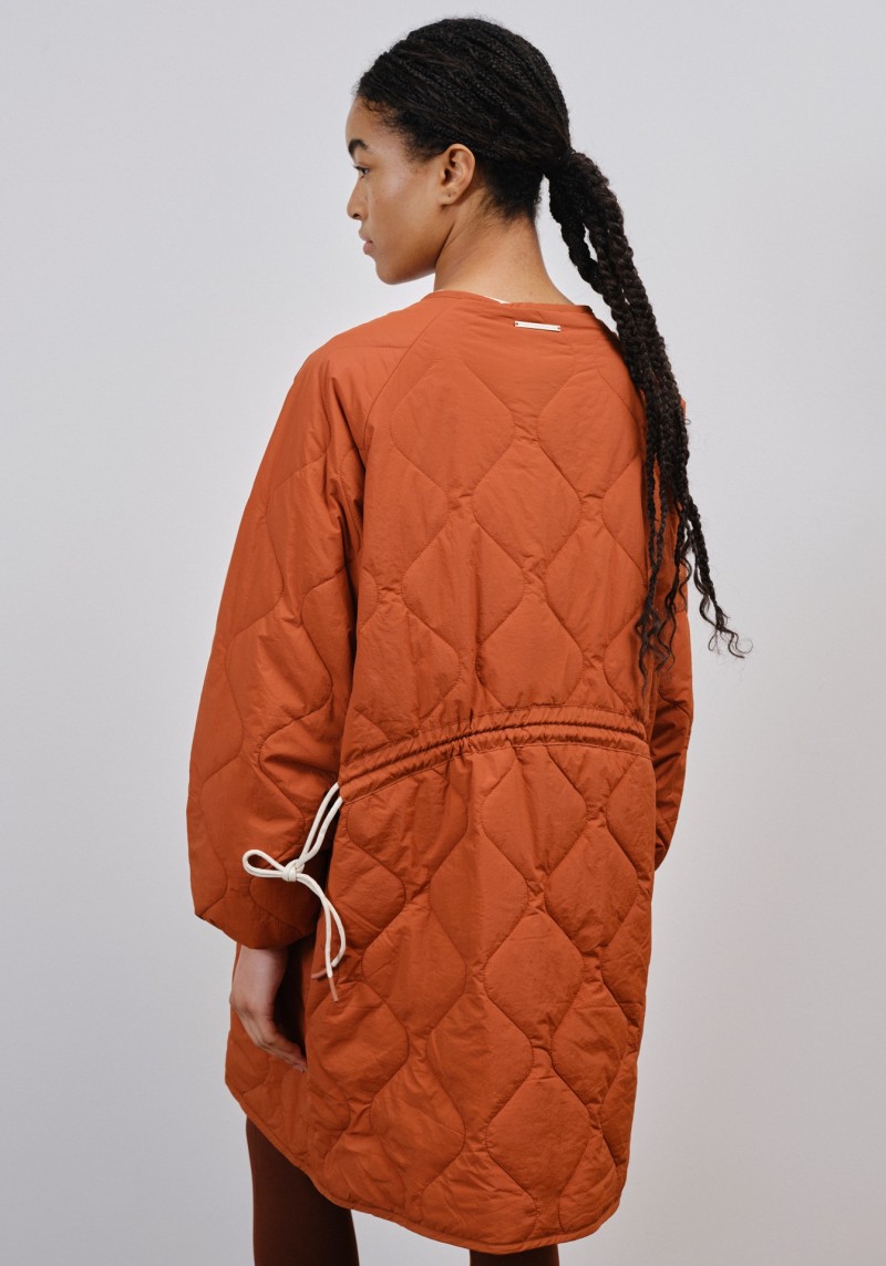 Steppmantel Siena Quilted Coat Ocre