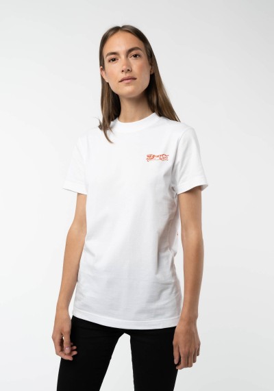 T-Shirt Artist Edition Weiss/Rot