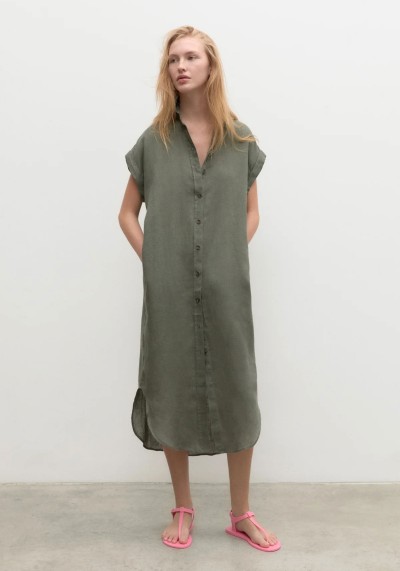 Kleid Amatista Dress Olive