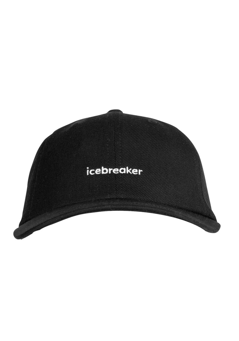 Icebreaker - Cap 6 Panel Unisex Hat Black