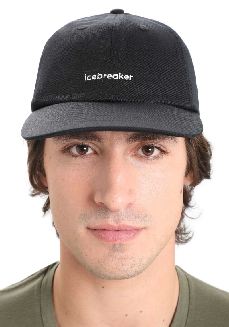 Icebreaker - Cap 6 Panel Unisex Hat Black