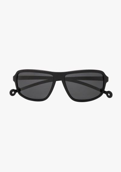 Sonnenbrille Geiser Black Matt/Smoke Grey