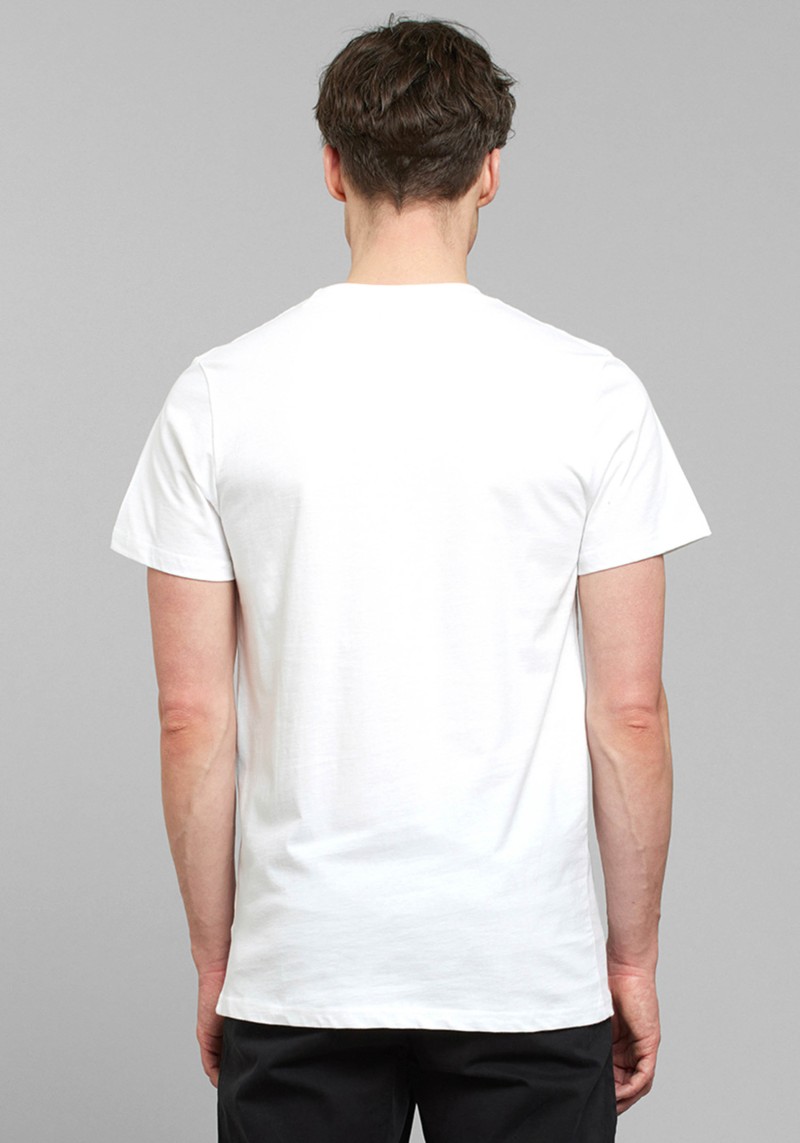 Dedicated - T-Shirt Stockholm Paper Cut Surfboards White