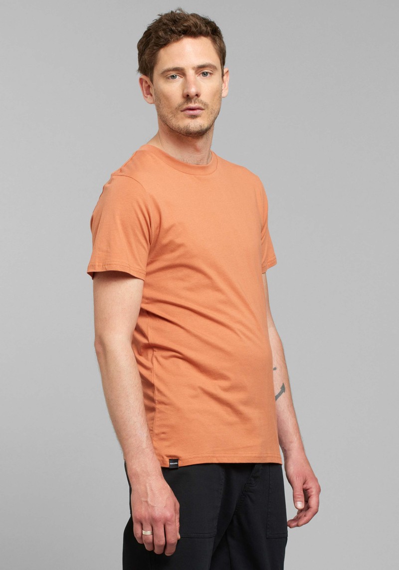 Dedicated - T-Shirt Stockholm Base Sunburn Orange