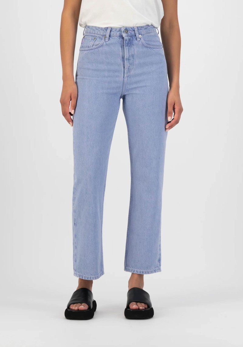 Damenjeans Relax Rose Cropped Lavender