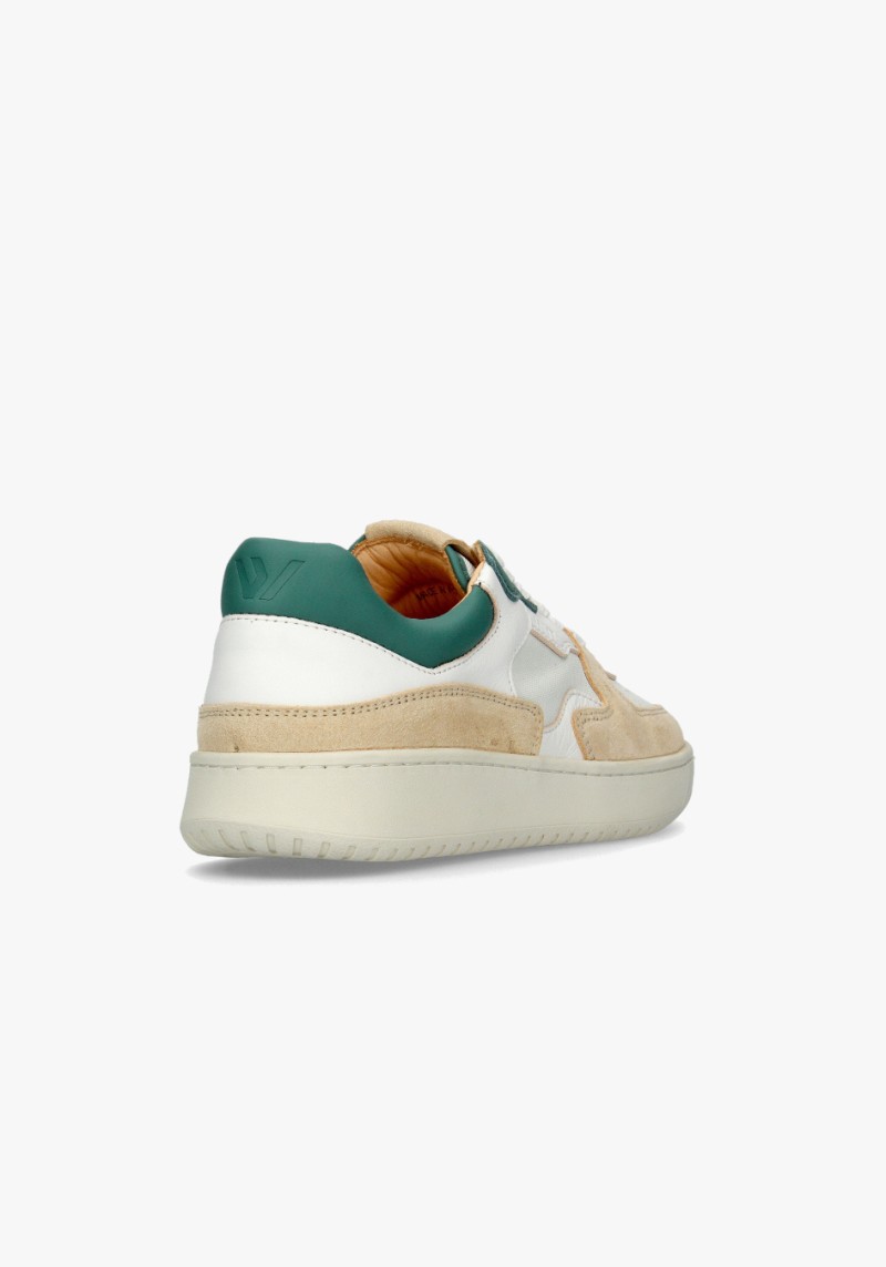 Sneaker The Sonder White Green Almond Milk