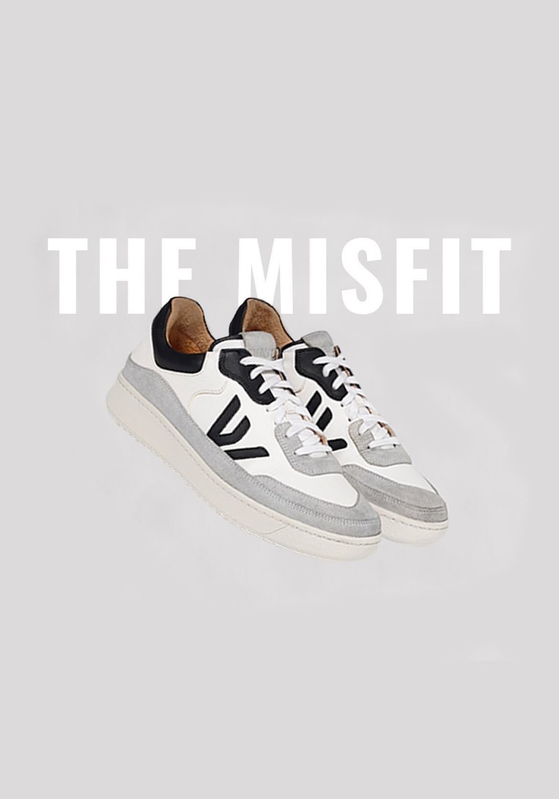 Wayz - Sneaker The Misfit White Grey Black
