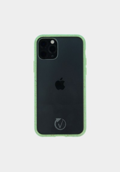 Handyhülle ReCase für iPhone 11 Transparent / Grün