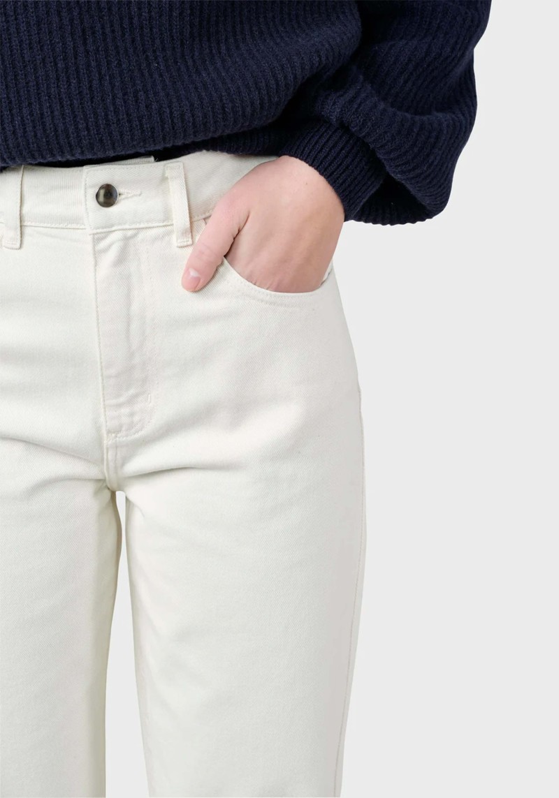 Klitmøller Collective - Jeans Rubi Denim Pant Cream