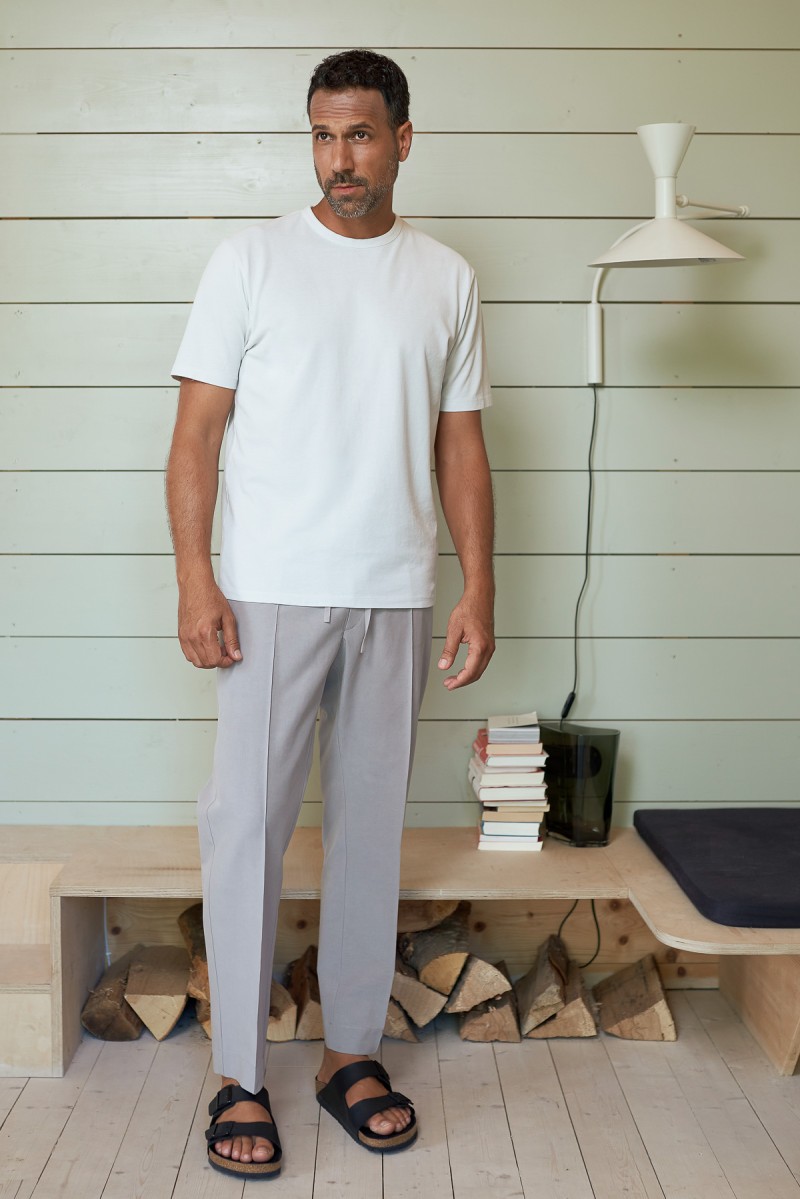 About Companions - T-Shirt Liron Eco Pique Stone Grey
