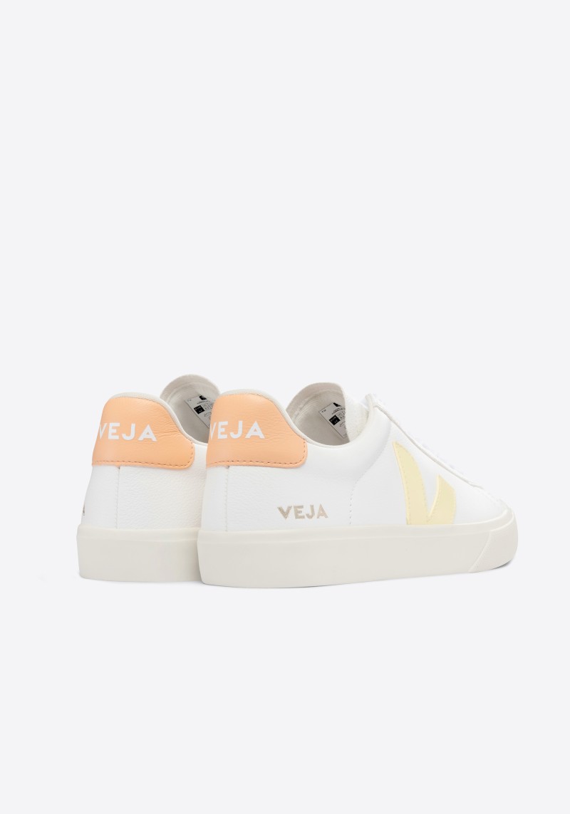 Veja - Sneaker Campo Chromefree Extra White Sun Peach