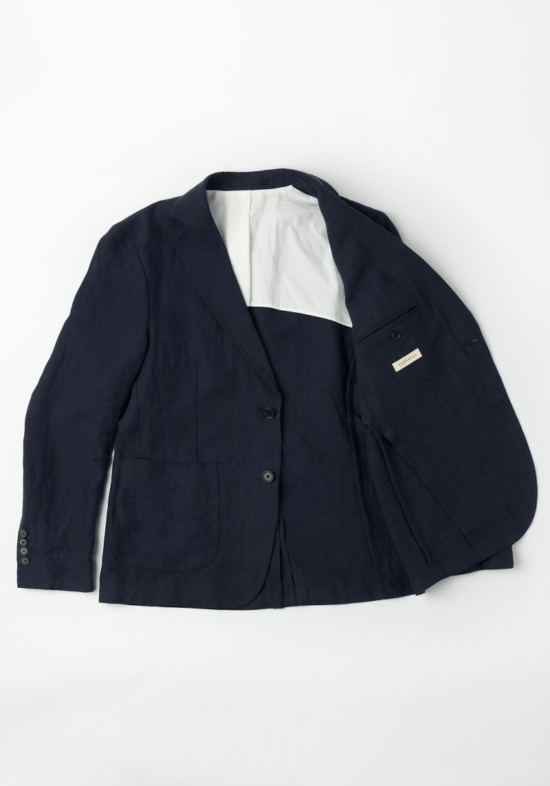 Jacket Suit S1 Casca Linen Jacket Navy