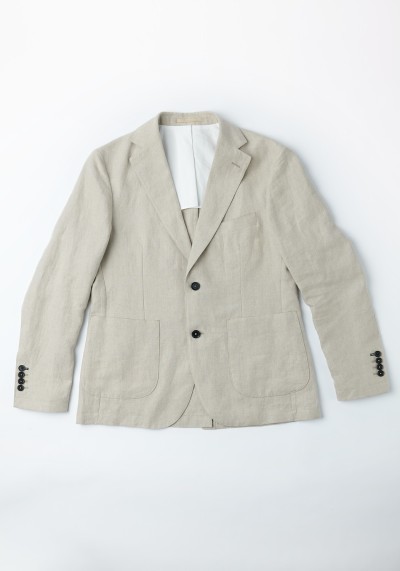 Jacket Suit S1 Casca Linen Jacket Beige