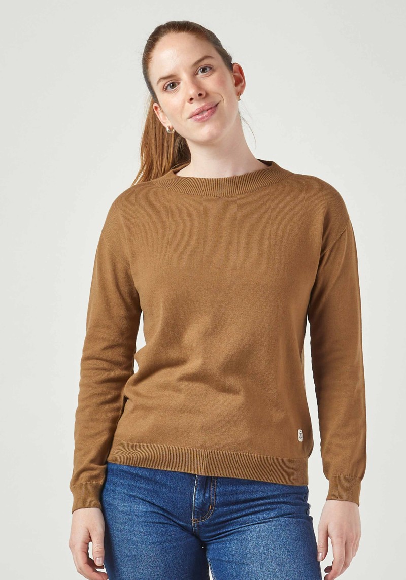 WE ARE ZRCL - Pullover Eva Swiss Edition Caramel