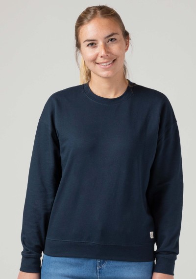 Damen-Sweater Basic Blue