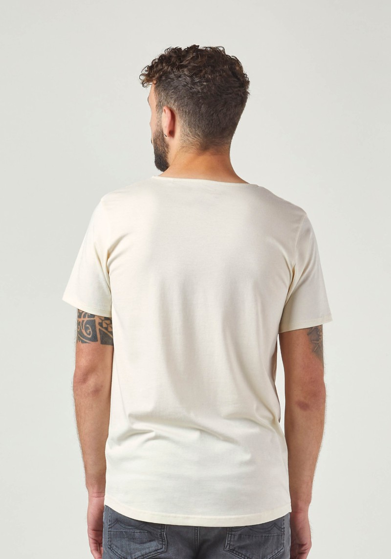 WE ARE ZRCL - Herren-T-Shirt Loose Basic Natural