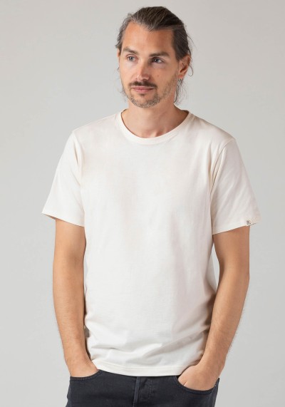 Herren-T-Shirt Basic Natural