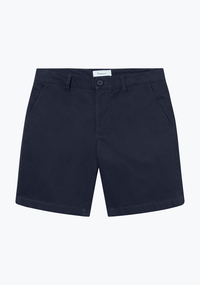 Twill-Shorts Stretched Total Eclipse